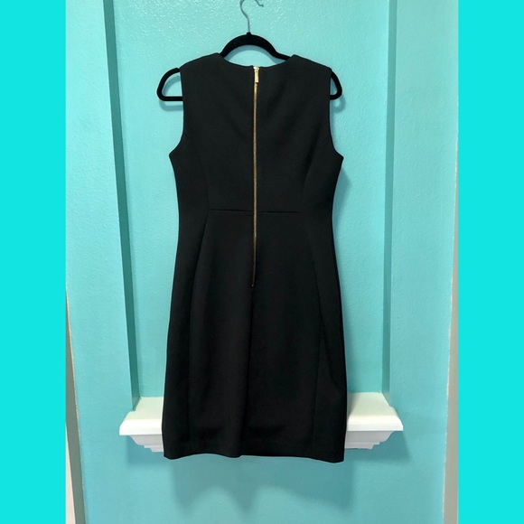 Calvin Klein Scuba Sheath Dress in Black EUC - Picture 3 of 5